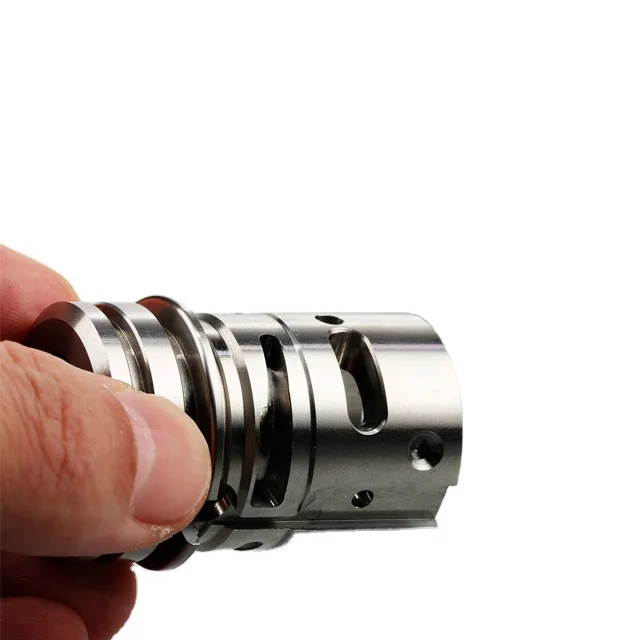 OEM Precision Aluminum Alloy CNC Machined Custom Metal Fabrication Services via Wire EDM Drilling Broaching Milling Turning