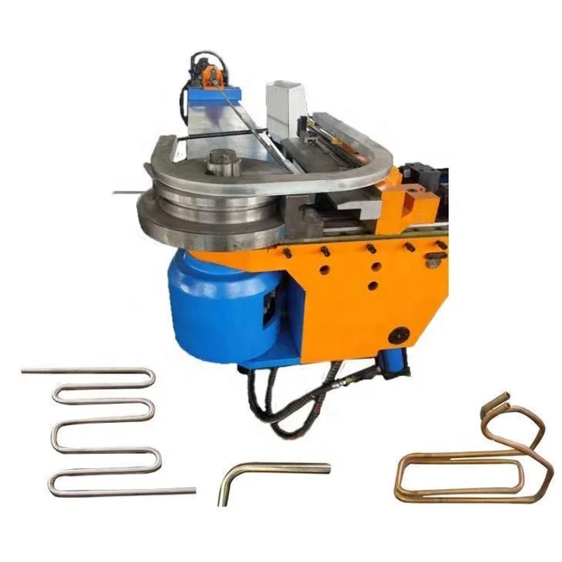 3inch  hydraulic semi-automatic NC pipe bender machine manual pipe bending machine  manual pipe bender