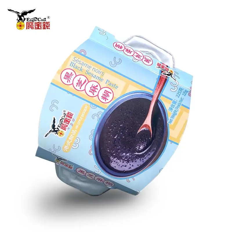 fast food Black sesame paste long shelf life Black sesame soup Nutritious Black sesame porridge for Breakfast