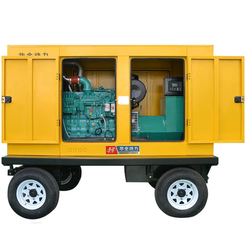 25-1500KVA Generator Cummins 20-1200KW Silent Genset Container Soundproof Trailer