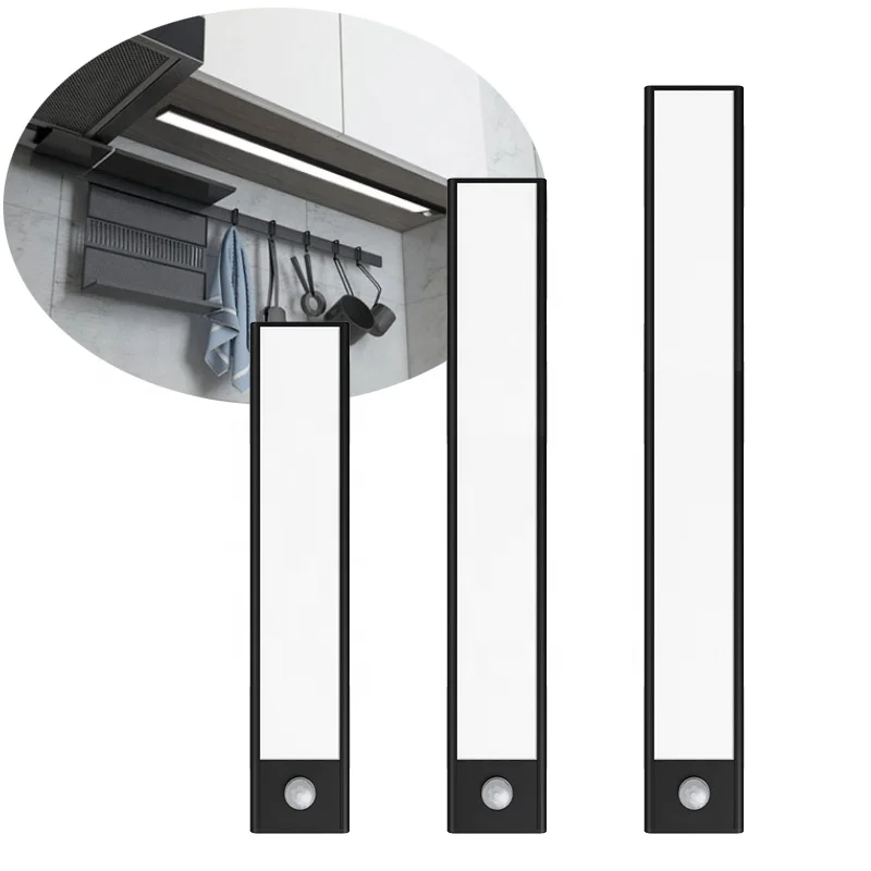 Room Usage And White Color Motion Sensor Led Closet Light 20 Led Under Cabinet PIR Led Lighting