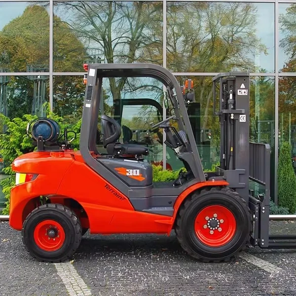 China Hot Sale Forklift Truck 3Ton Gasoline Forklift LG30GLT in Stock