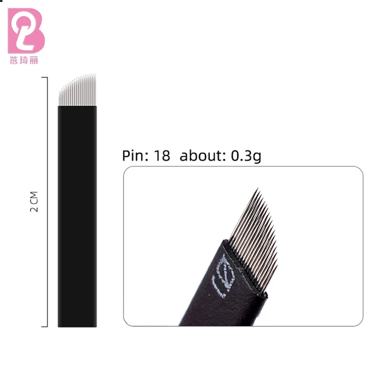 Beiqili Oem/odm Lovbeauty Microblading Blade 0.15 Nano Needles For Eyebrow Tattoo Permanent Makeup School Academy Training