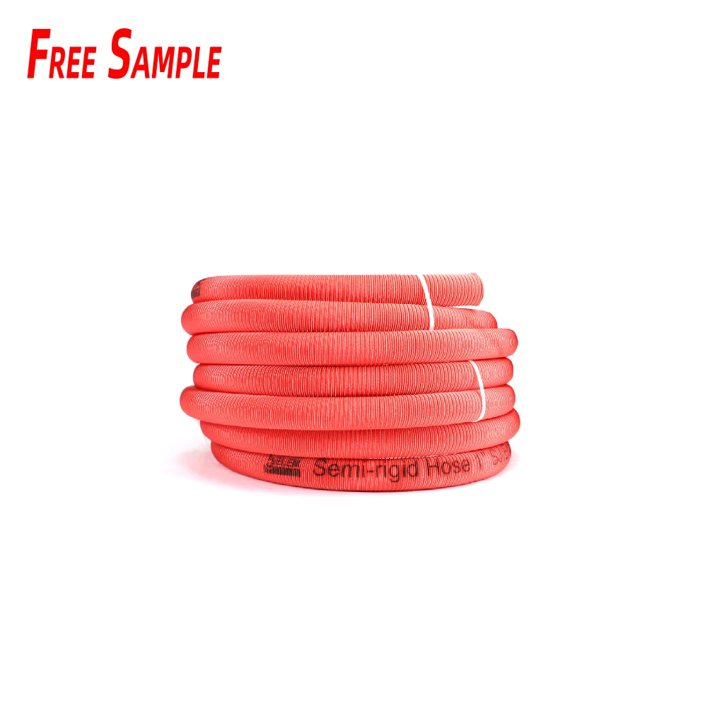 Single Jacket TPU/EPDM/PVC Lined Fire Cabinet Reel Booster Semi-rigid Hose