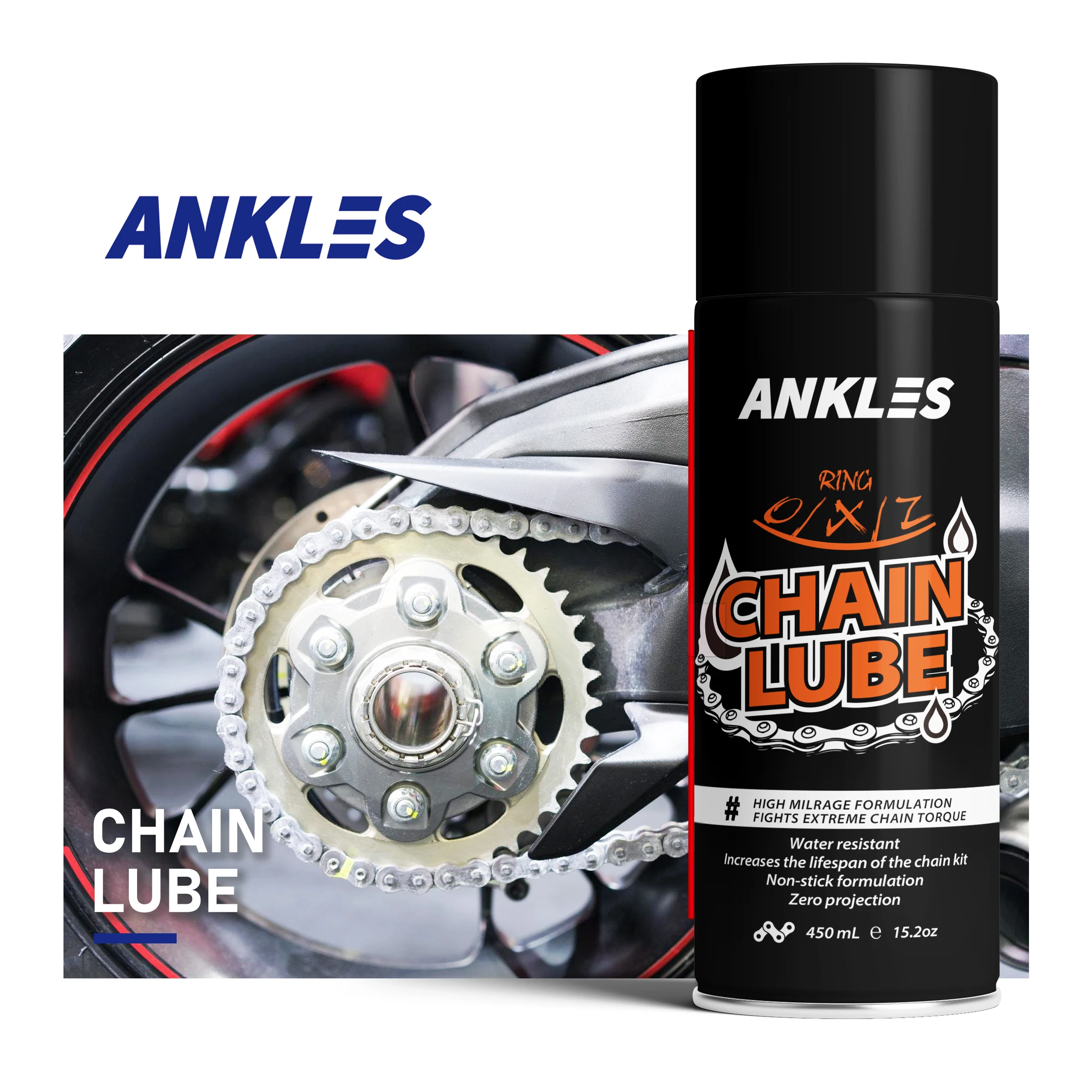 ANKLES High Quality lubricant of motorcycle bike chain lube Chain Lube
