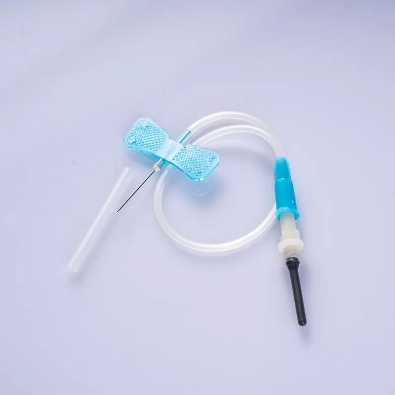 Disposable Butterfly Needles; venous blood collection; 23G Blue
