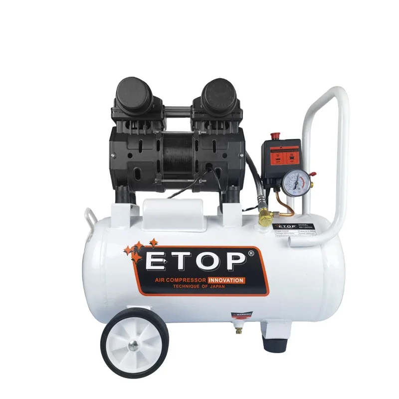 Factory Sales 110V  800W 9L 24L 30L  Mini Car Air Compressors