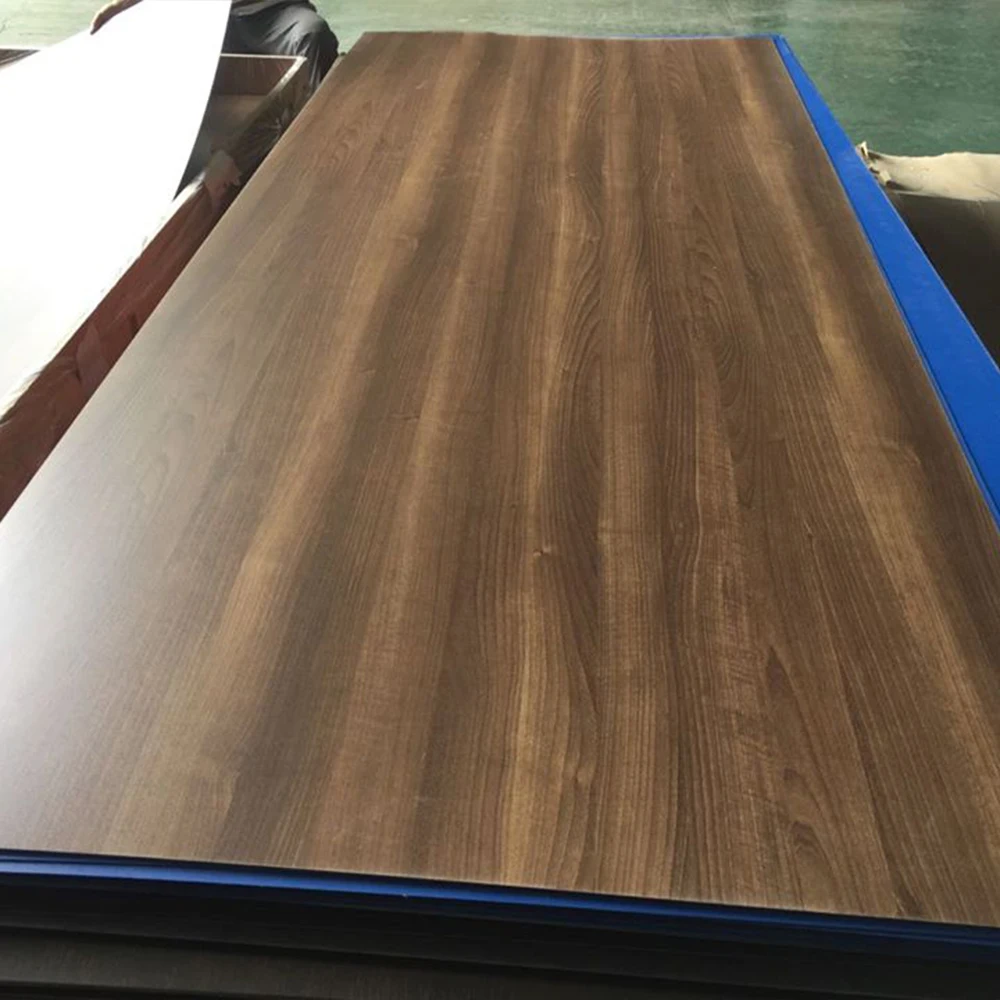 1220*2440 6mm wood grain hpl formica panel compact laminate board for toilet partition door