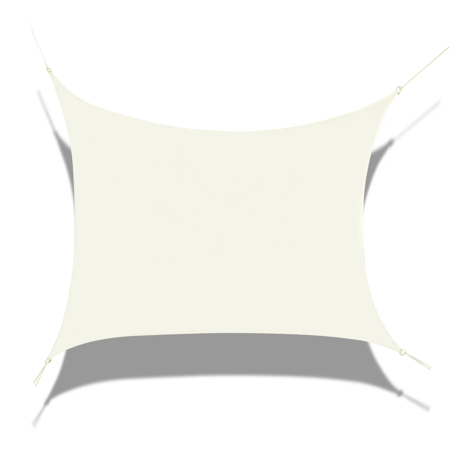 Sun Shade Sail Waterproof Outdoor Patio Awning Anti Uv Cover With Free Rope For Backyard Pool Garden Lawn 3X3M