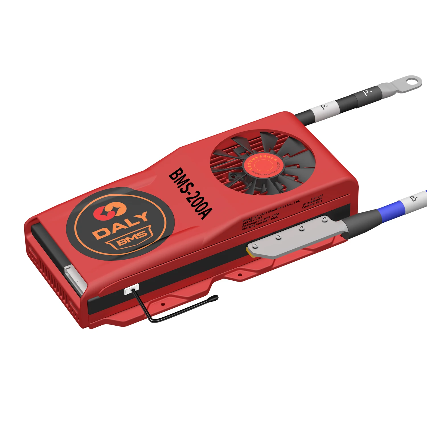 Daly Tourist sightseeing vehicle used BMS Li-ion 14S 48V 200A common port with fan