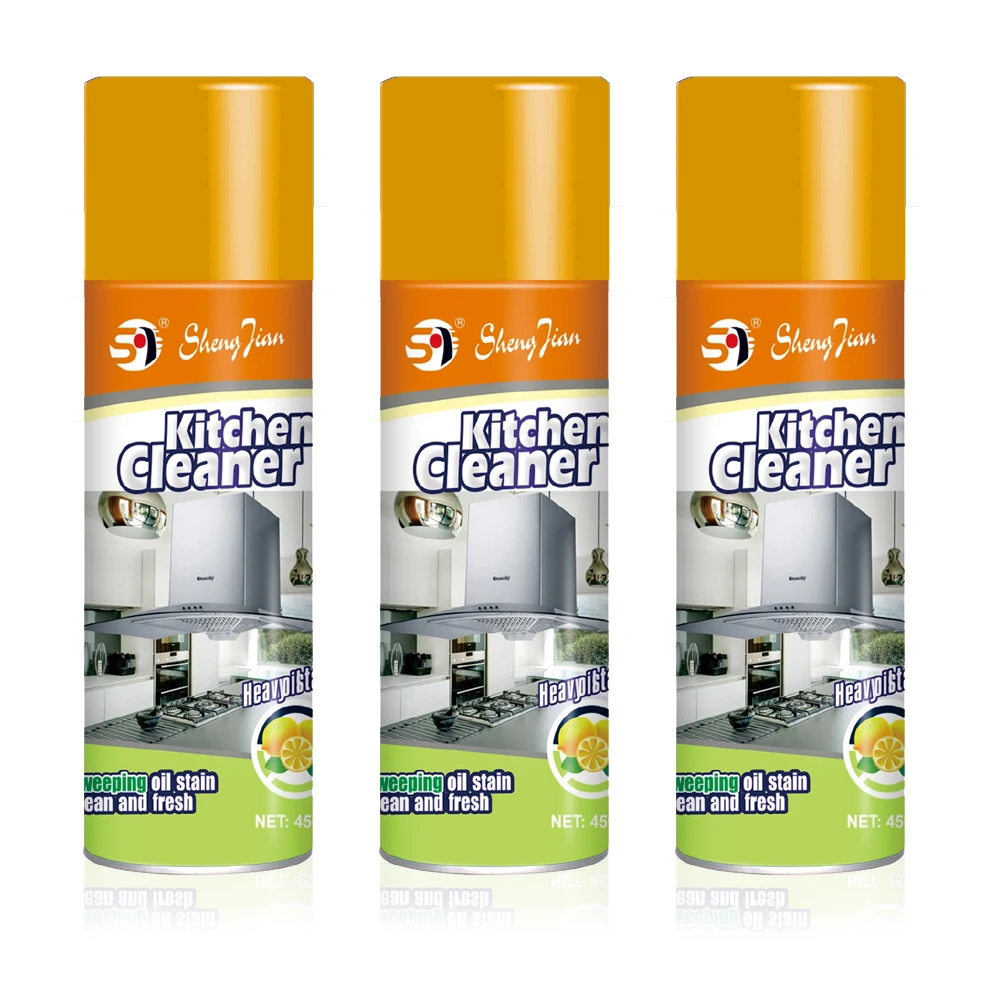 Home Life Efficient and Non-Toxic Kitchen Cleaner Fast Acting Spray Liquid or Gel for All Surfaces Fast Acting
