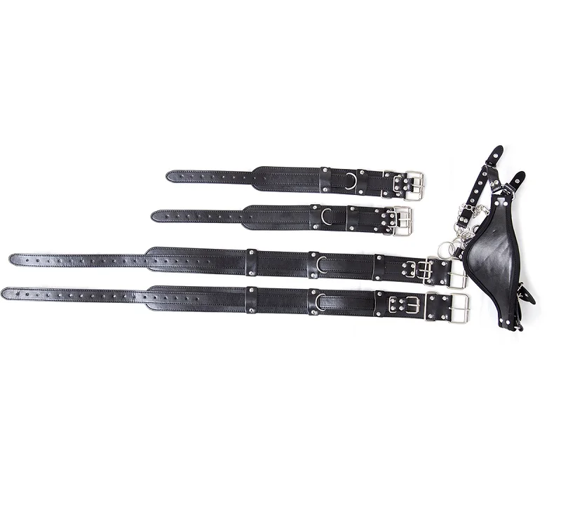 
Sex Toy BDSM tool PU Leather Bdsm belt Adult Product SM Bed Bondage Restraint For Man And Woman 