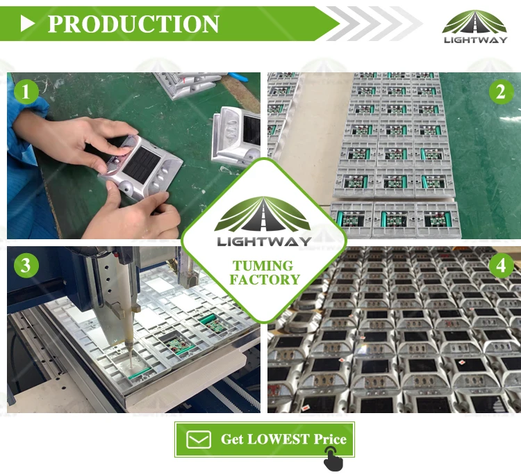 Наружный водонепроницаемый светодиодный дорожный светильник 6 светодиодов светящийся светоотражающий кошачий глаз Алюминиевый Солнечный СВЕТОДИОДНЫЙ дорожный светильник