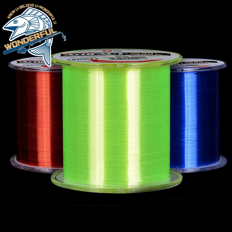 500m Germany Material Imported Soft Long Casting Sea Fishing Soft Nylon Fishing Line