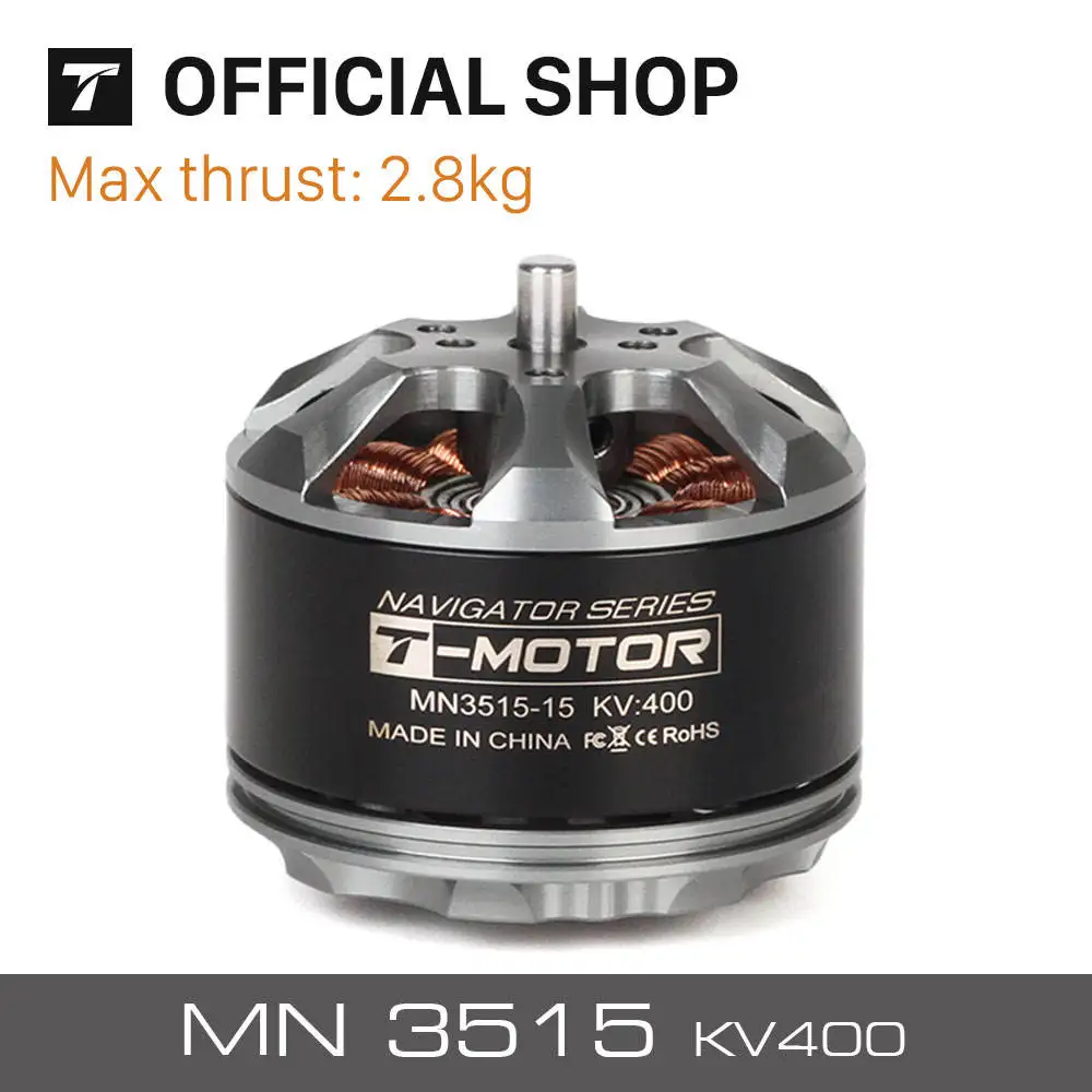 T-MOTOR MN3520 KV400 Brushless Motor FPV Racing drone UAV Aircraft Quadcopter Motor drone Accessories
