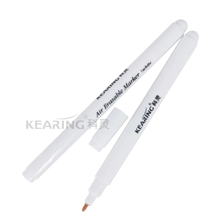 Маркер Kearing со стираемой водой из белой ткани Водорастворимая маркировочная ручка стираемая # ww10