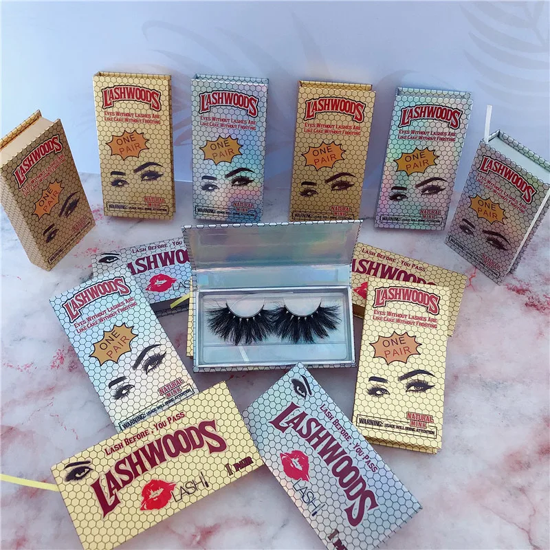 Mink Lashes3d mink wholesale vendor 3d 25mm mink lashes custom lashbox packaging