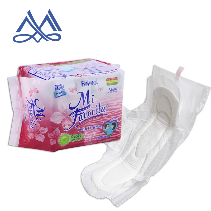 Ultra thin women sanitary pads with anion core for girl sanitary napkins