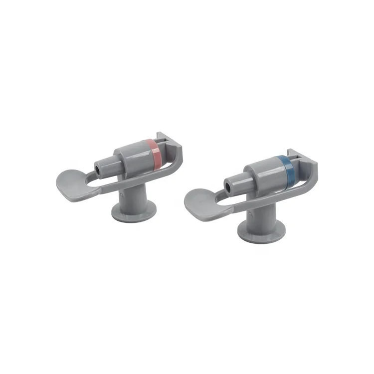 The factory produces the classic single-handle push type face basin plastic faucet