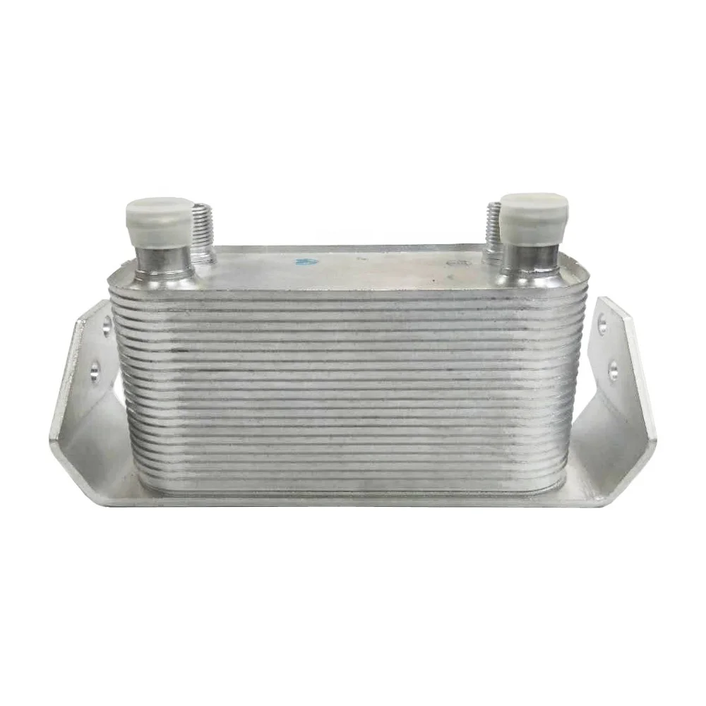 High Quality Durable Glossy Auto Aluminum Transmission Engine Oil Cooler  PBC500051 For LAND ROVER