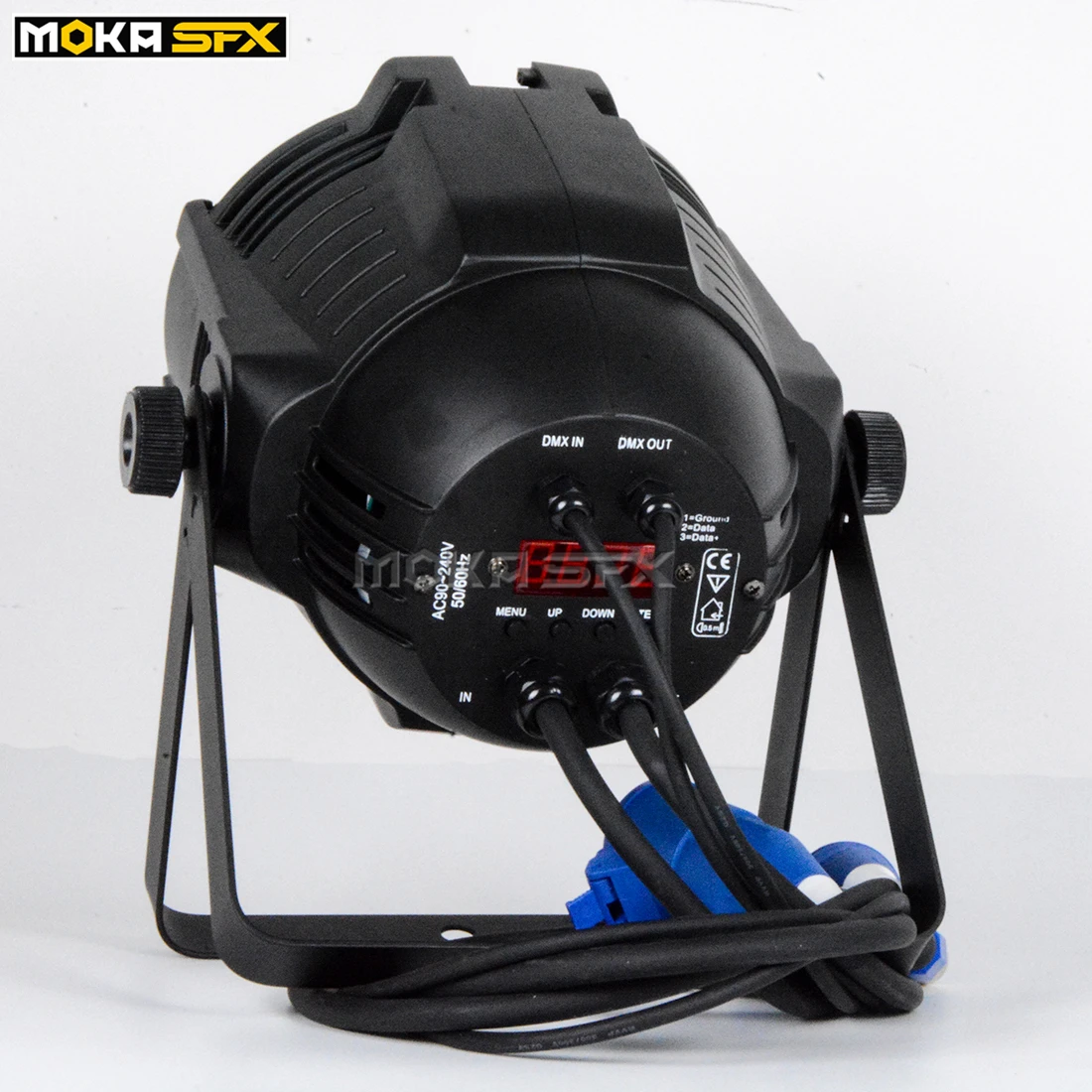 200w Best Price Amber&White Led Cob par light 4 in 1 Led Stage Parcan Light With Barndoors For Theater,Studio,Photostudio,Party