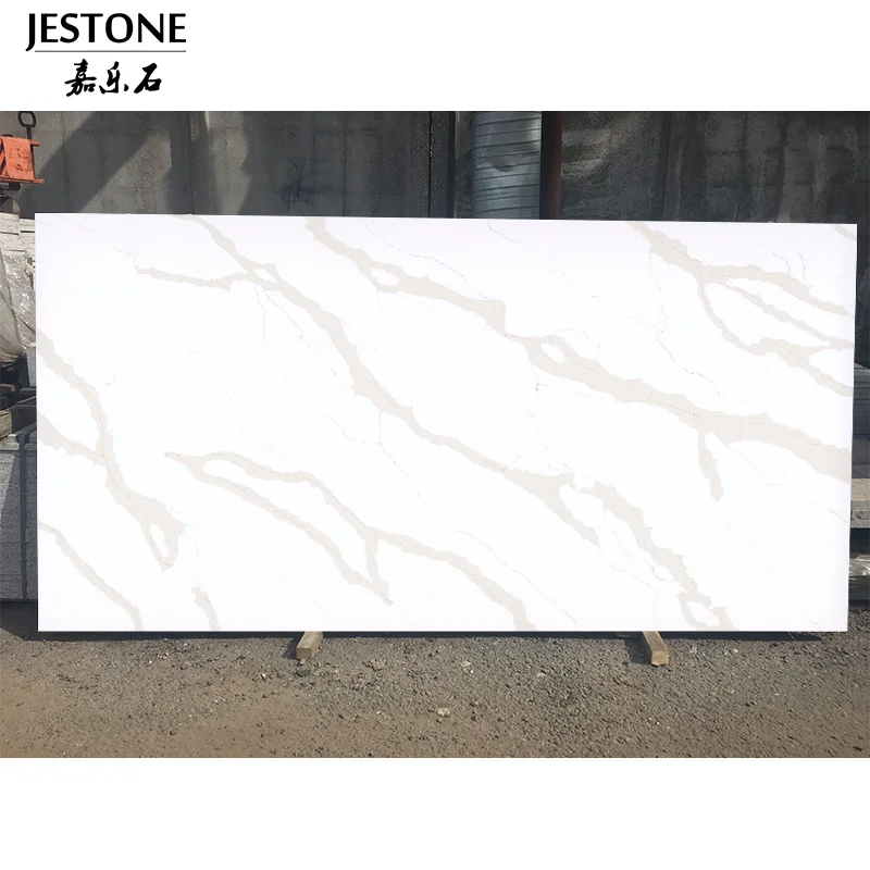 Good price Artificial Quartz Slab Big Size Engineering Stone For Countertops