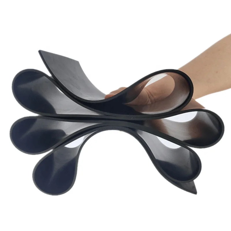 Antislip Vulcanized Rubber Sheet Low Temperature Resistance EPDM Rubber Sheets Rolls