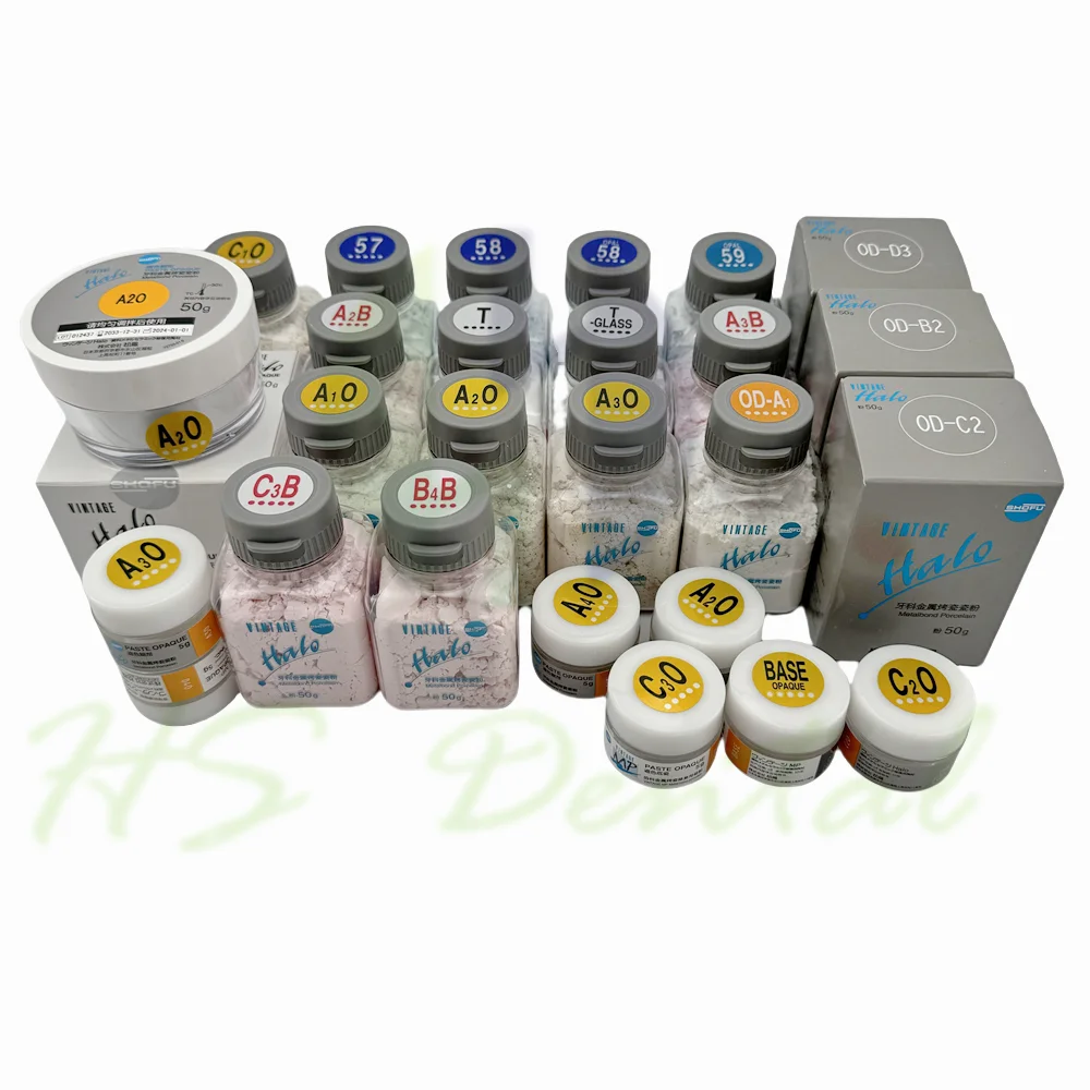 Оригинальная Высококачественная Стоматологическая Поставка Shofu винтажная Halo MP фарфоровая пудра лаборатория расходные материалы shofu порошок