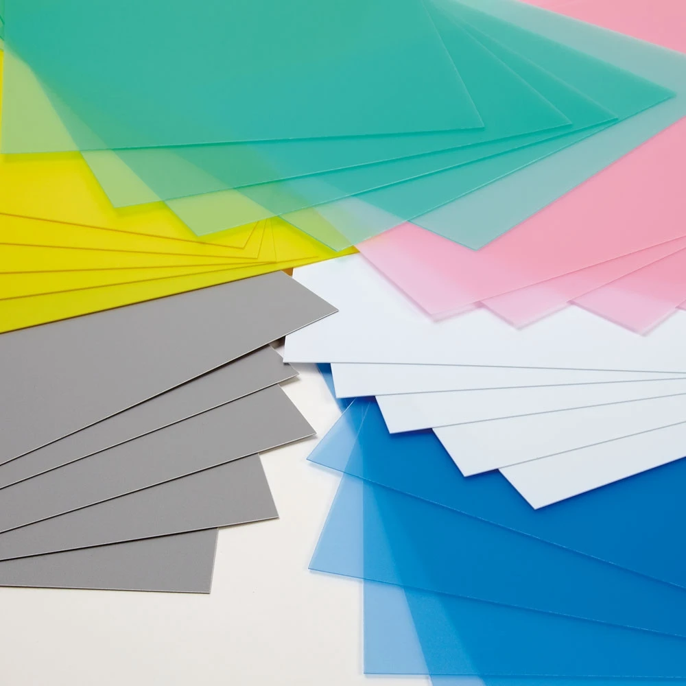 Custom Recycled Colored Thin 1mm Waterproofing PP Sheet For Plastic Gift Box Packaging