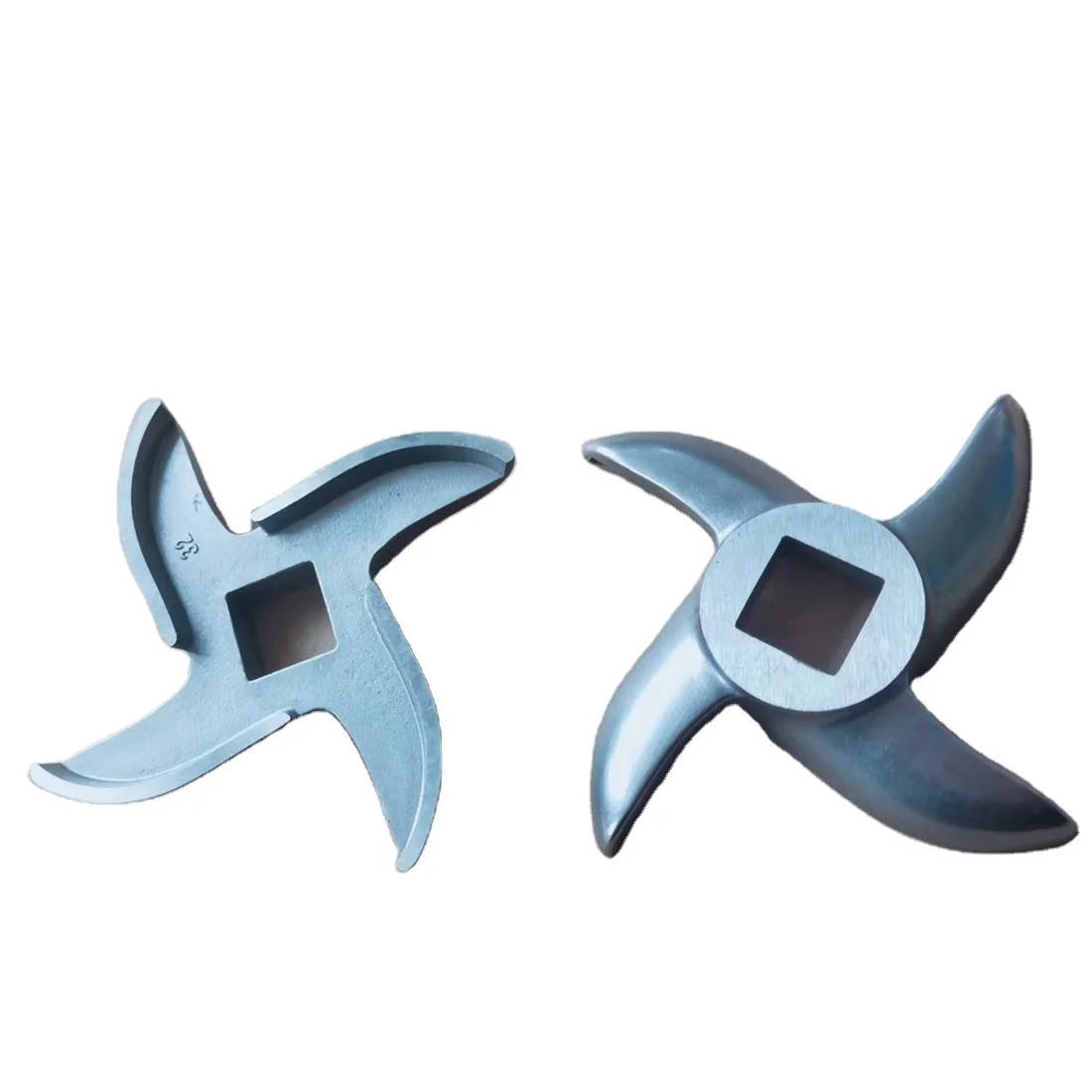 stainless steel meat grinder blade Food processor parts knife feed screw blade for meat grinder mincer