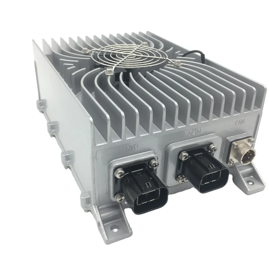 Dilong supply onboard charger for EV battery 6.6kW air cooling 600V ev OBC charger