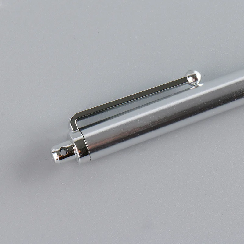 Очень дешевый мини-Стилус с резиновым наконечником для экрана смартфона, металлический стилус без запаса