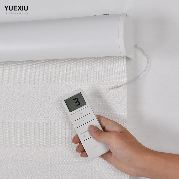 Special Price bedroom and high quality living room curtain of  automatic zebra shades roller blinds