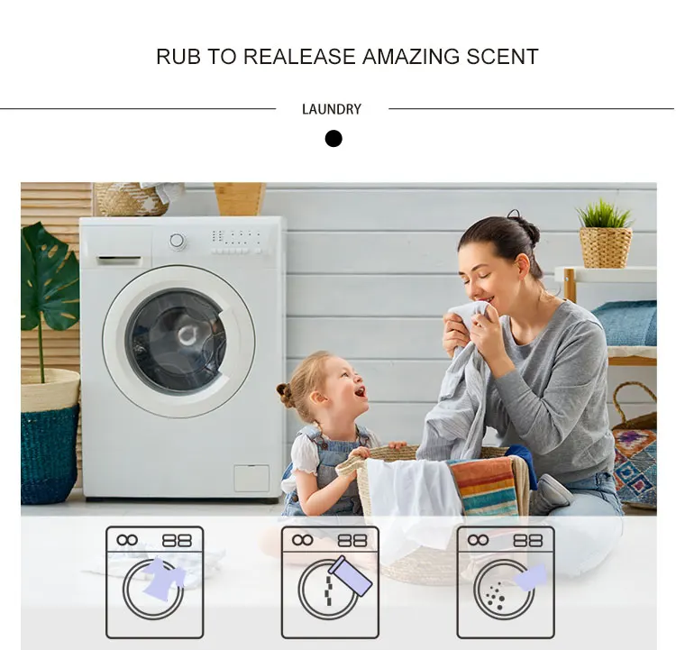 Perle De Detergent Scent Softener Beads Long-lasting Smell Fragrance Booster Booster With Scent OEM/ODM Parfum Micro Capsules