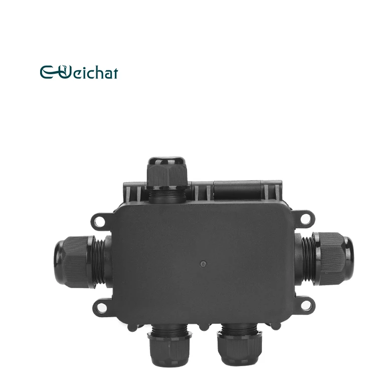 Outdoor E-Weichat Sensor Housing Boxes IP68 Waterproof Junction Box  Cable Terminals block