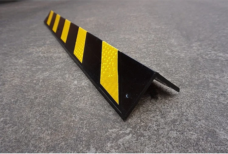100cm height right angle rubber edge protector rubber parking guard rubber wall corner guard