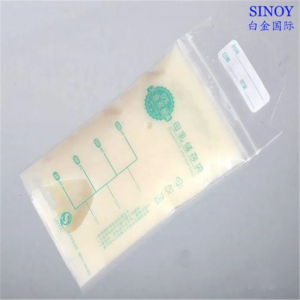 Bpa free breast milk storage bags for storing freezing breastmilk