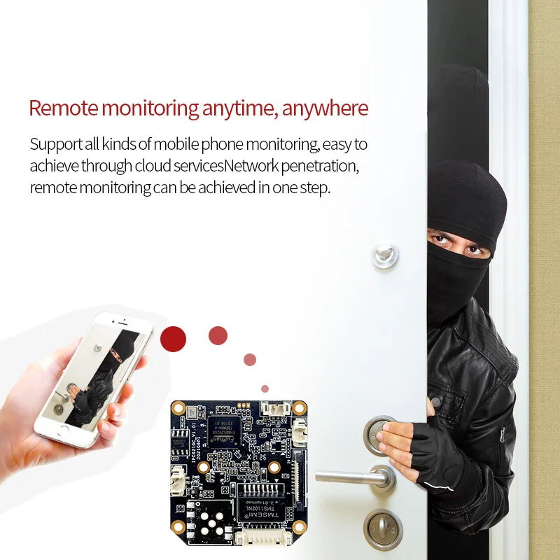 New item 3MP IPC6210DA-SS CMOS Sensor IPC board camera module Full function module