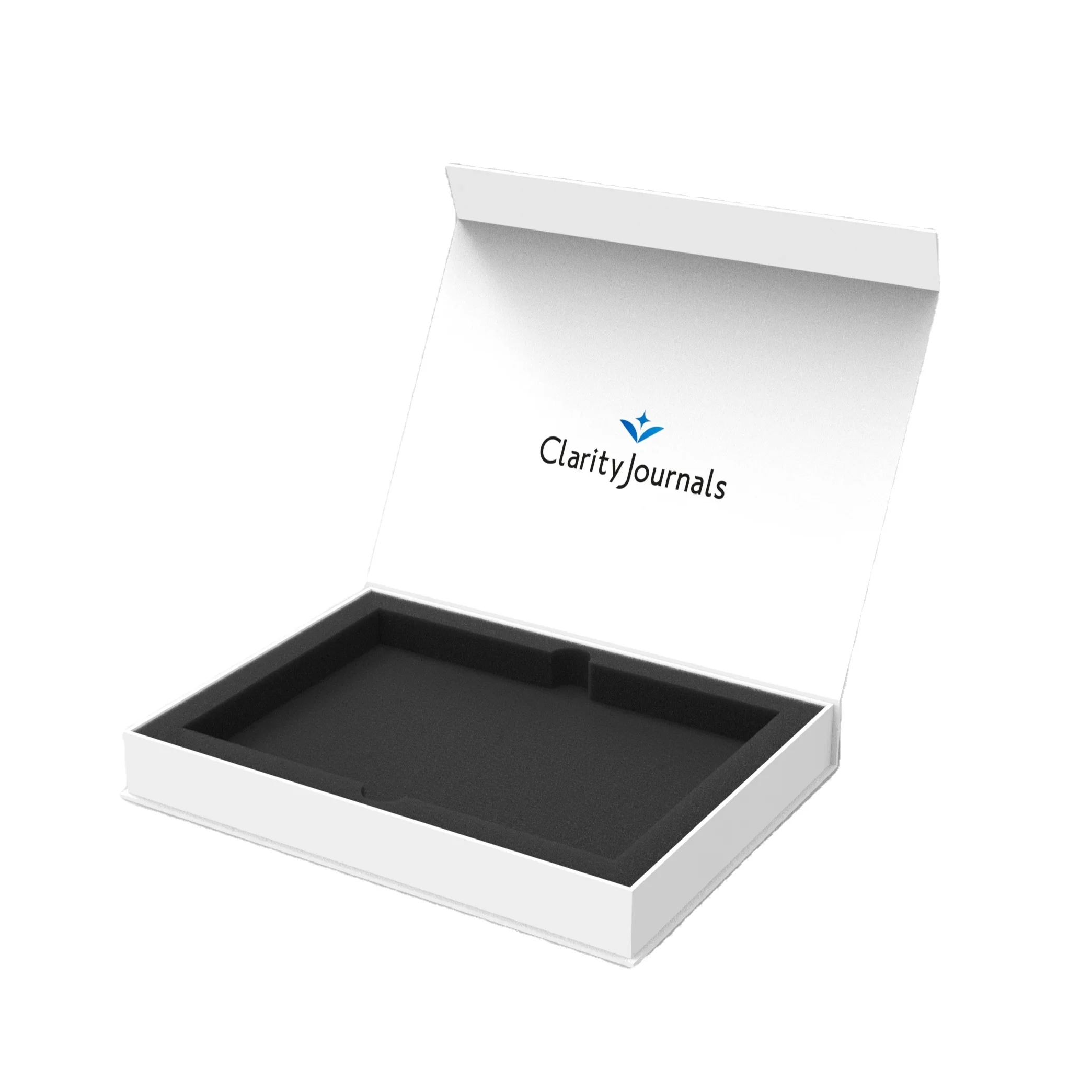 Customization Keyboard Magnetic Paper candle jar gift box packaging Closure Rigid Book Style Bag Wig Wine Box With Foam