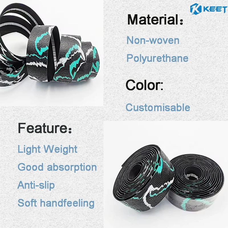 Handlebar Grips Tapes Wrap Eva Pu Road Bike Handle Bar Tape Bicycle Handlebar Tape For Cycling