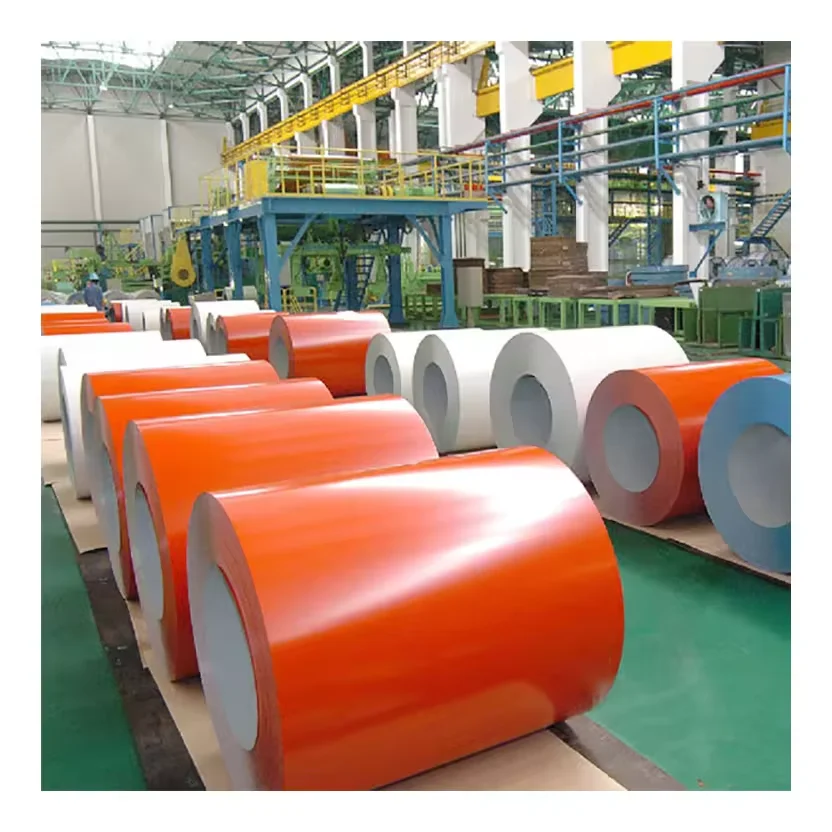PPGI PPGL Color Coated Steel Coil Z60 Z80 Z100 Z120 Z275 DX 51d For Making Corrugated Roofing Sheet Coil