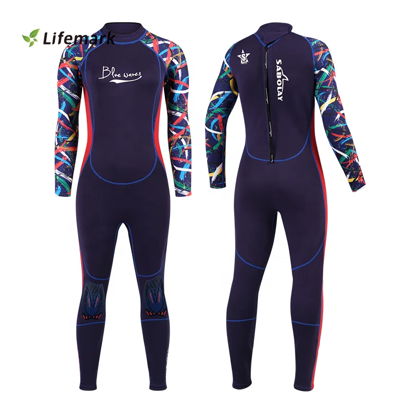 Water Sports Men And Women Diving Suit 3mm Scuba Diving Suit Male Neoprene Underwater Hunting Surfing Back Zipper Harpoon Suit
