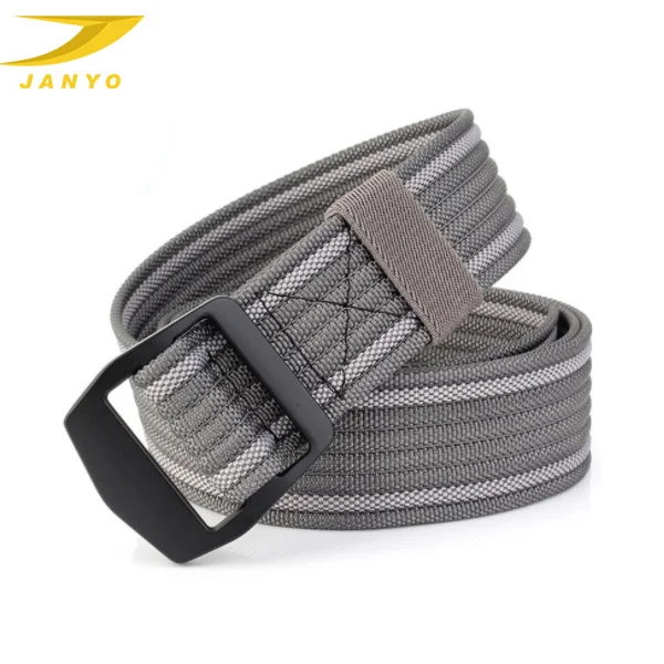 Fashion popular colorful men tactical nylon webbing belt