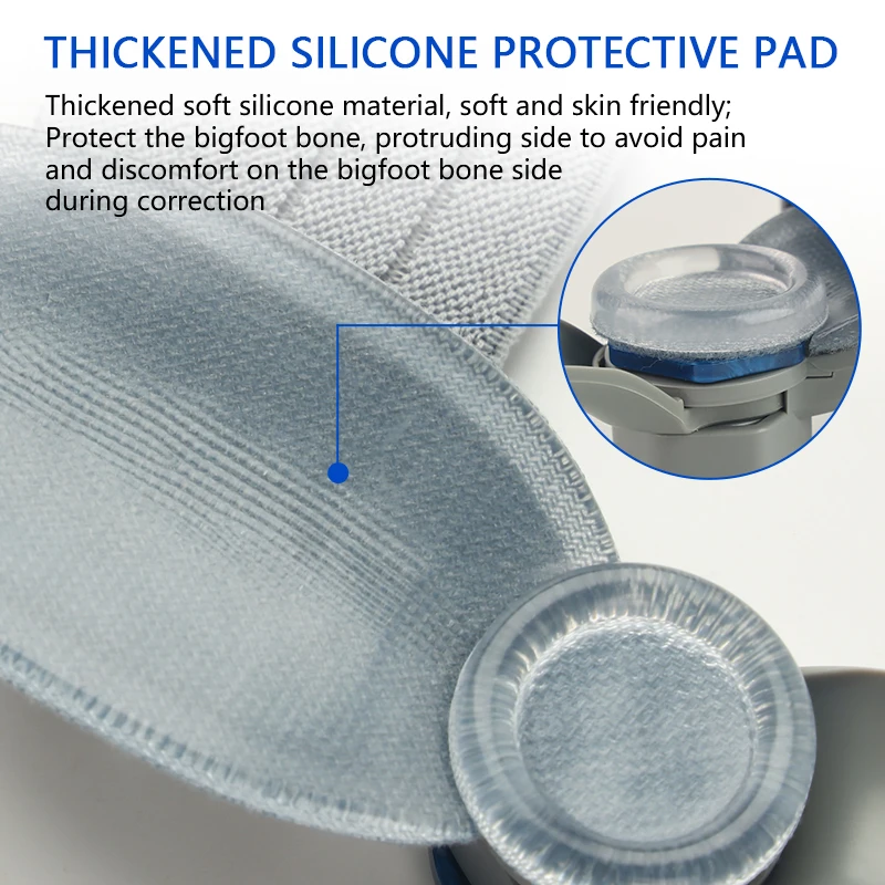 Factory Price Adjustable EVA Bunion Corrector Thumb Valgus Corrector Separator Protector Big Toe Straightener Bunion Corrector