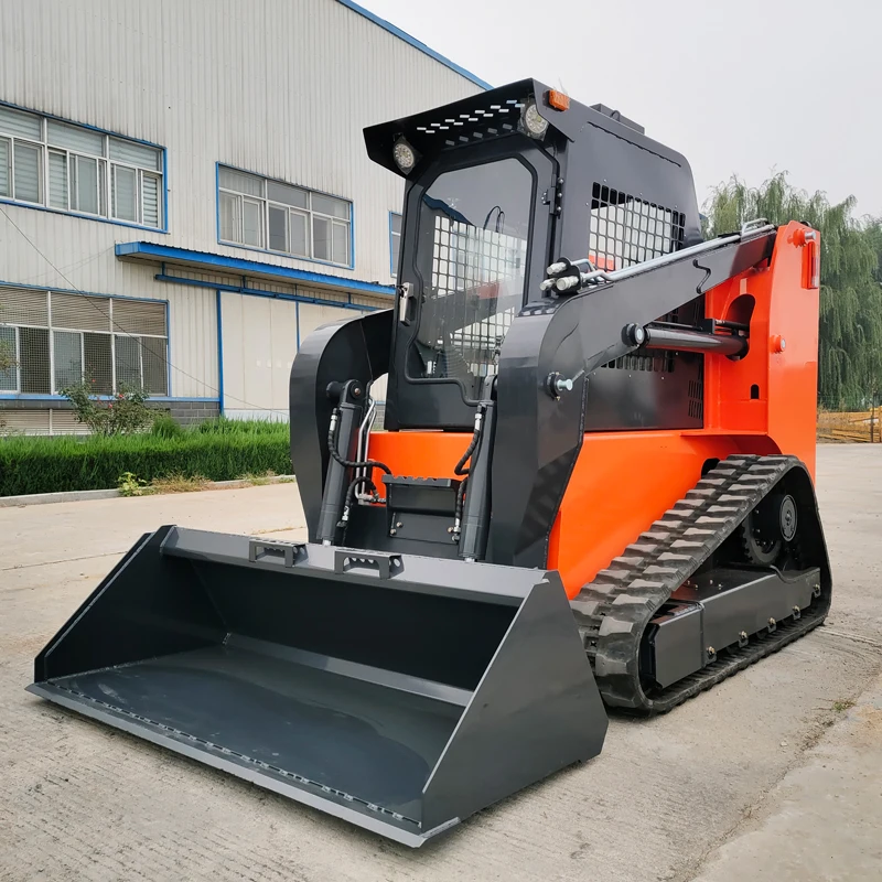 Free shipping!!!  new skid steer loader diesel skid steer loaders crawler wheel skid steer loader