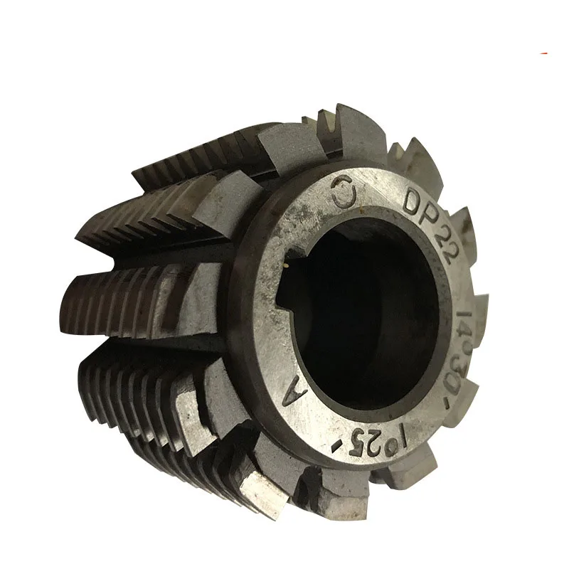 M1- M16 Inserted blades gear hob class A PA20 degree HSS M2/M35 with TIN coating