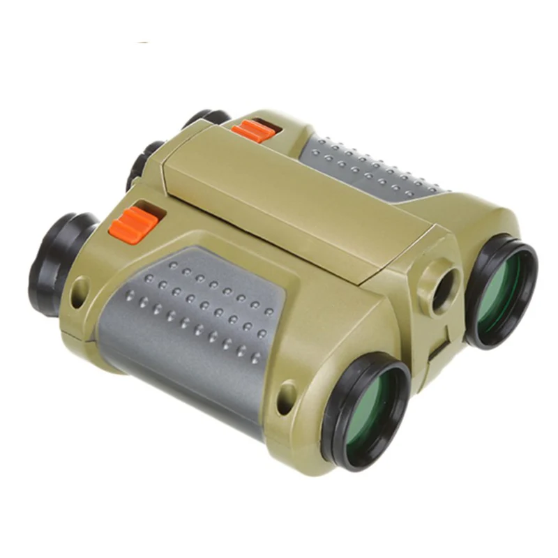 Promotional best gifts for kids plastic toy binoculars night version  telescope