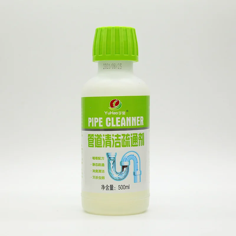500ml Kitchen Bathroom Sewer pipeline remain clog remover,Pipe sink drain unblock cleaner
