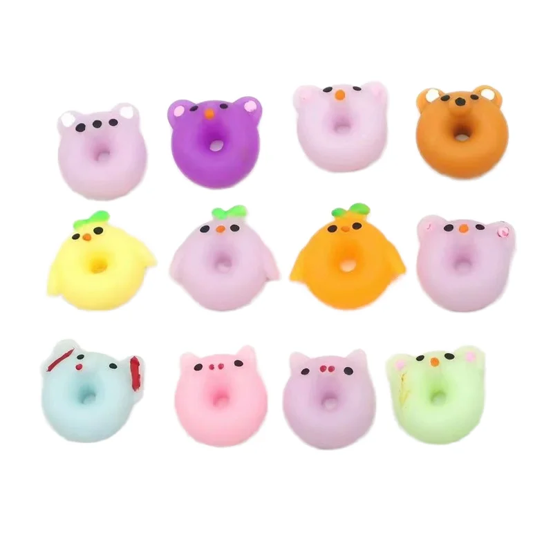 Soft Silicon Mochi Squeeze Stress Relief Kawaii TPR Toys Animals Squishies Fidget Toys For Kids  Stretchy Set Barrel Squeeze