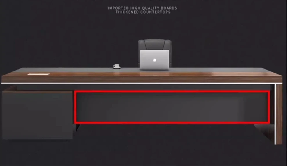 Executive Office Furniture Sets MFC Executive Computer Desk Modern Office L Shape Table